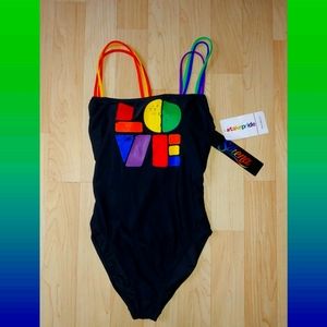 ♥️Host Pick💰NWT Sirena love pride 1piece swimsuit